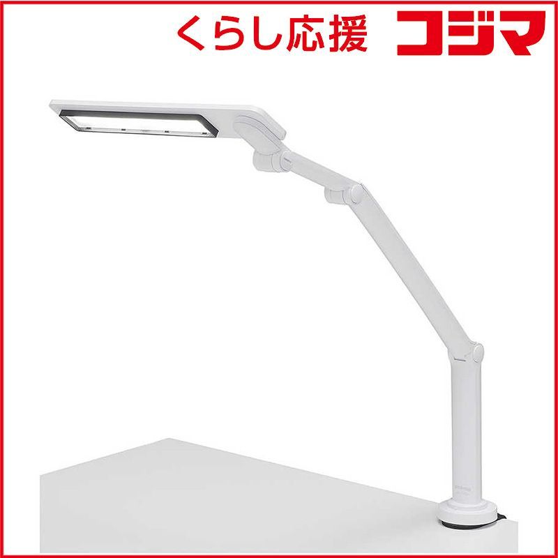 【 新品 未開封 】 アイリスオーヤマ　IRIS OHYAMA LEDデスクライト(Ra97の高演色性ライト採用)クランプタイプ LDL-71CLK-W LDL-71CLK-W 未使用 送料無料