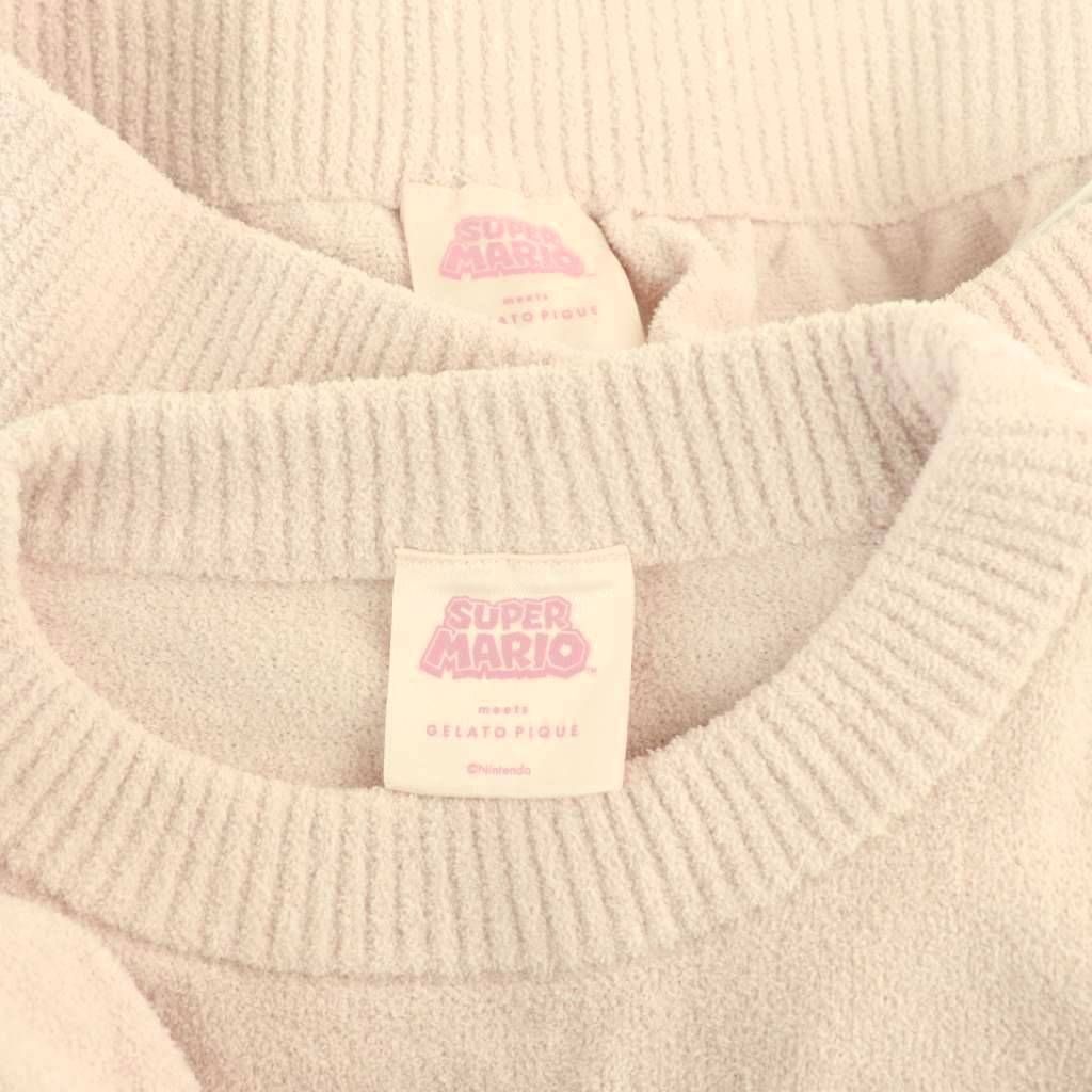 ジェラートピケ gelato pique × スーパーマリオ 24SS ピーチ姫
