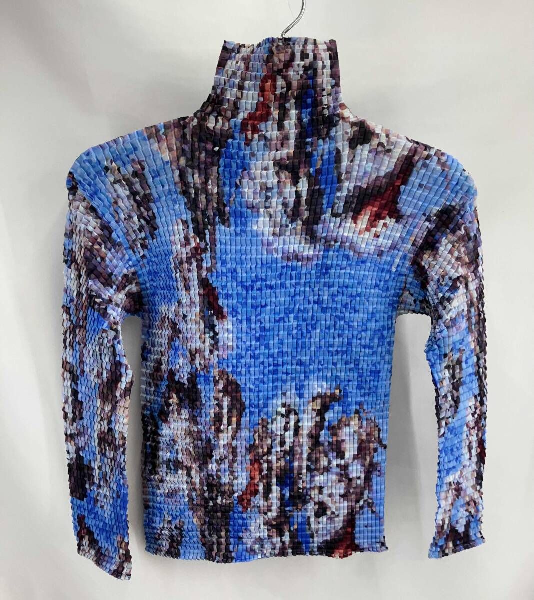 ☆ ISSEY MIYAKE イッセイミヤケ 長袖シャツ ブラウス サイズM マルチ