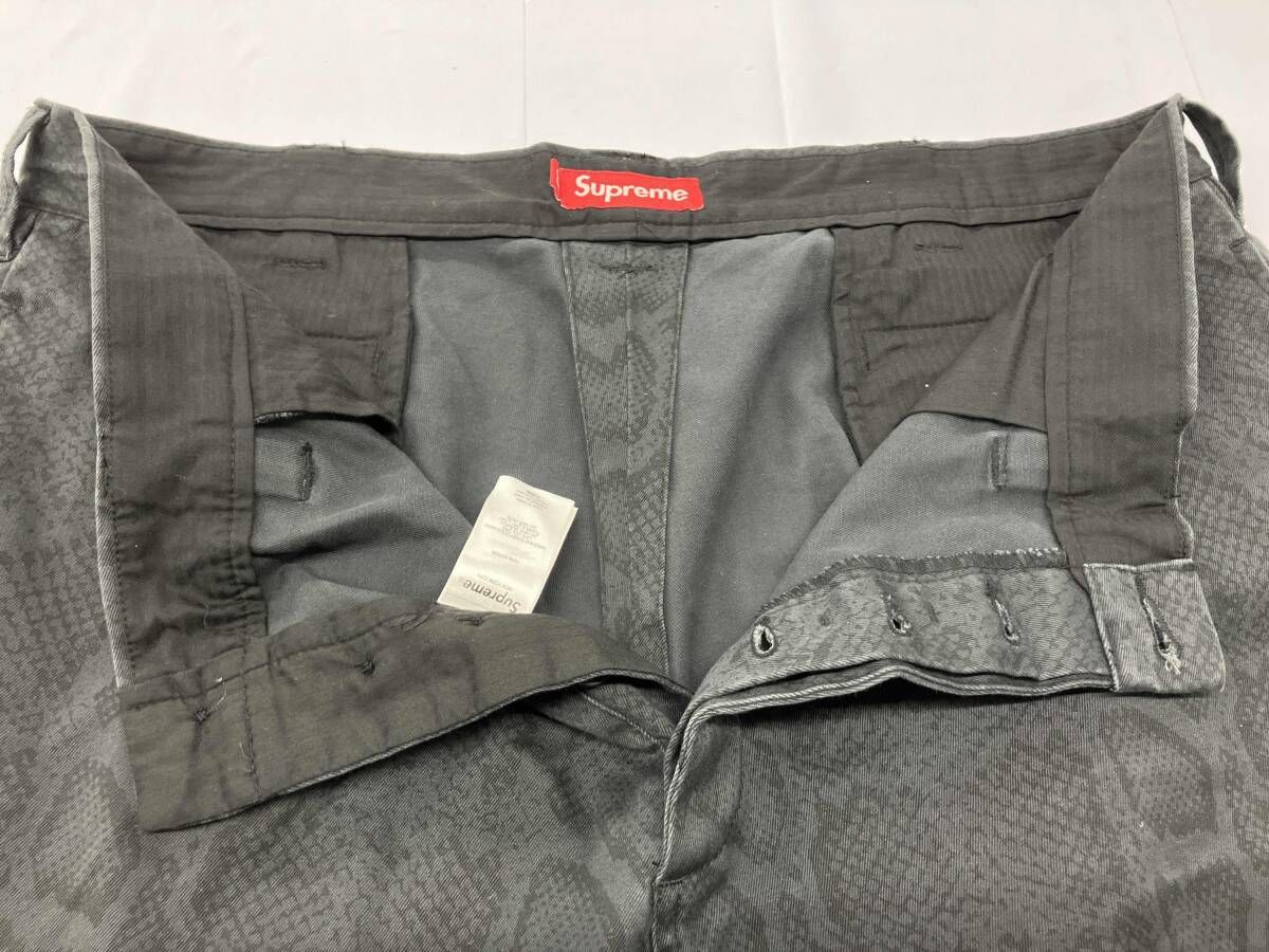 Supreme Snake Print Chino Pants シュプリーム 24ss ロングパンツ 総