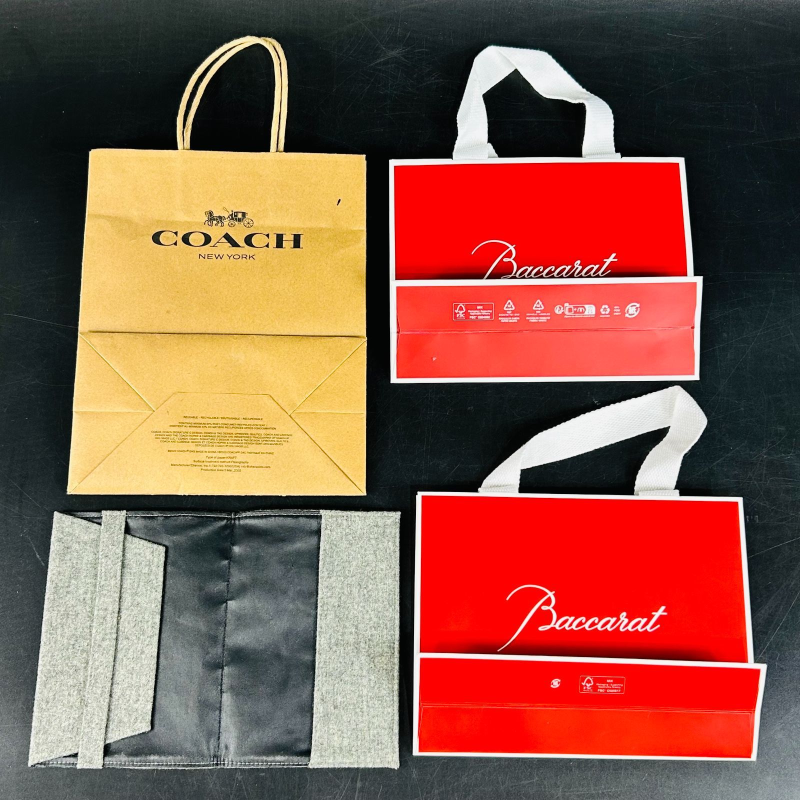 on797 ブランド ショッパー まとめ 紙袋 箱 CHANEL / LOUIS VUITTON