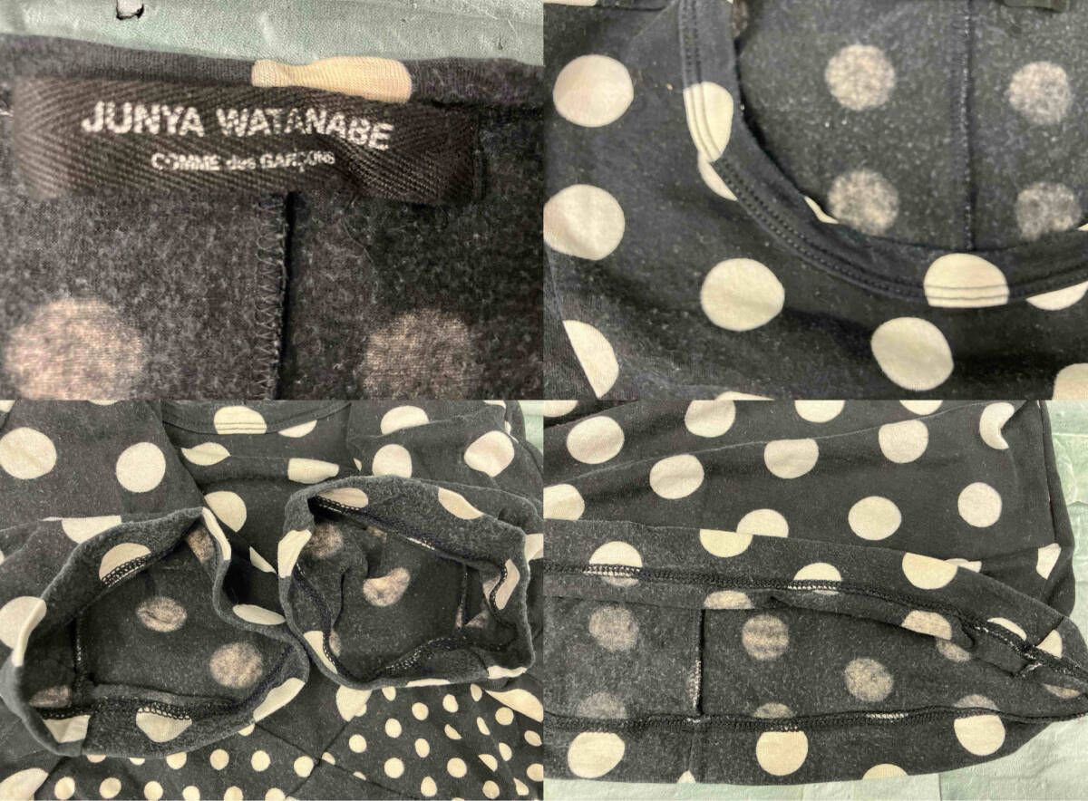 COMME des GARÇONS × JUNYA WATANABE ／セットアップ／ドット柄／BLK
