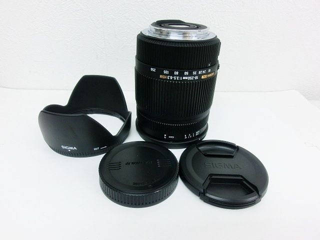 美品 SIGMA 18-250mm F3.5-6.3 DC OS HSM シグマ 一眼レフ用 ズーム