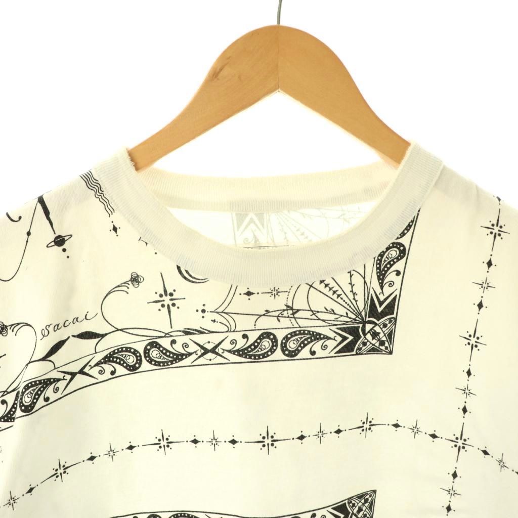 サカイ sacai ×ドクター ウー Dr.Woo Bandana Print T-Shirt Tシャツ
