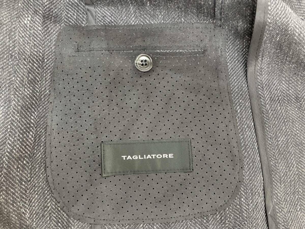 TAGLIATORE タリアトーレ テーラードジャケット ハンガー付き リネン