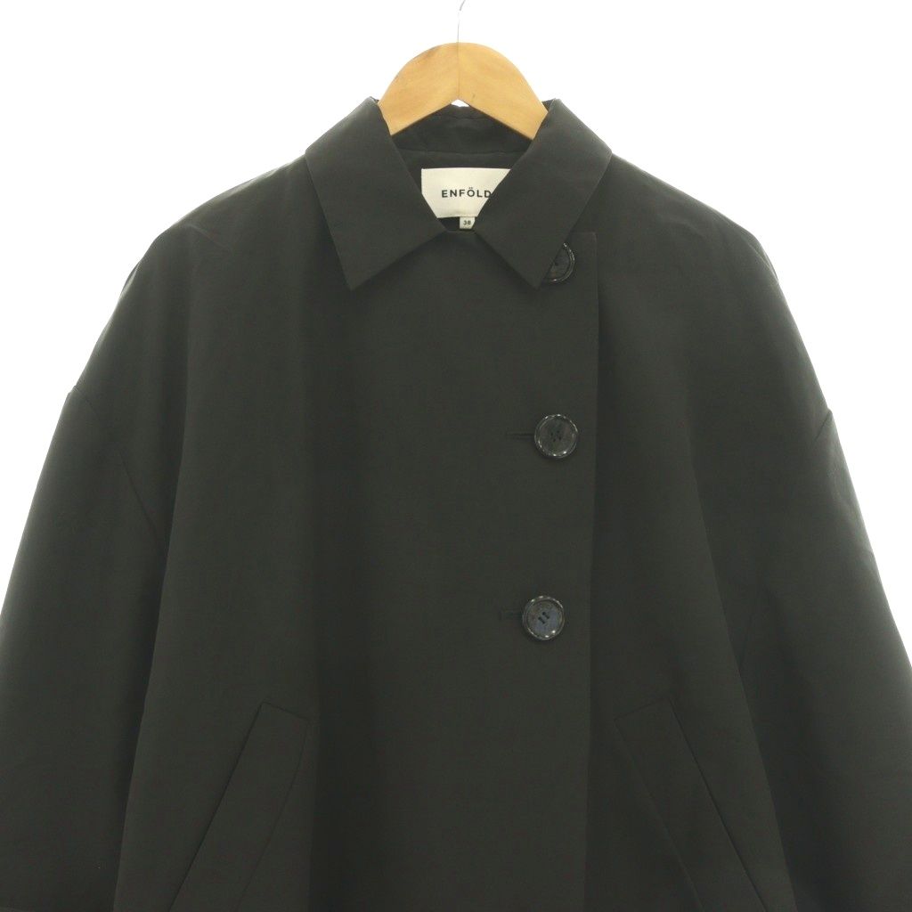 エンフォルド ENFOLD サンプル品 26SS SOUTIEN-COLLAR FLARE COAT