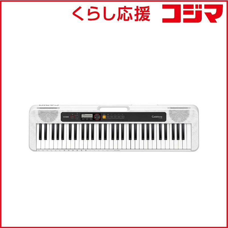 新品 未開封 】 カシオ ベーシックキーボード ホワイト [61鍵盤] CT
