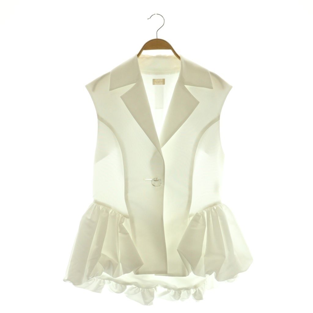 【美品】cygne シーニュ　バルーンジレ ベスト シーニュ 良好◇cygne シーニュ リネンジレ/ベスト サイズ表記なし