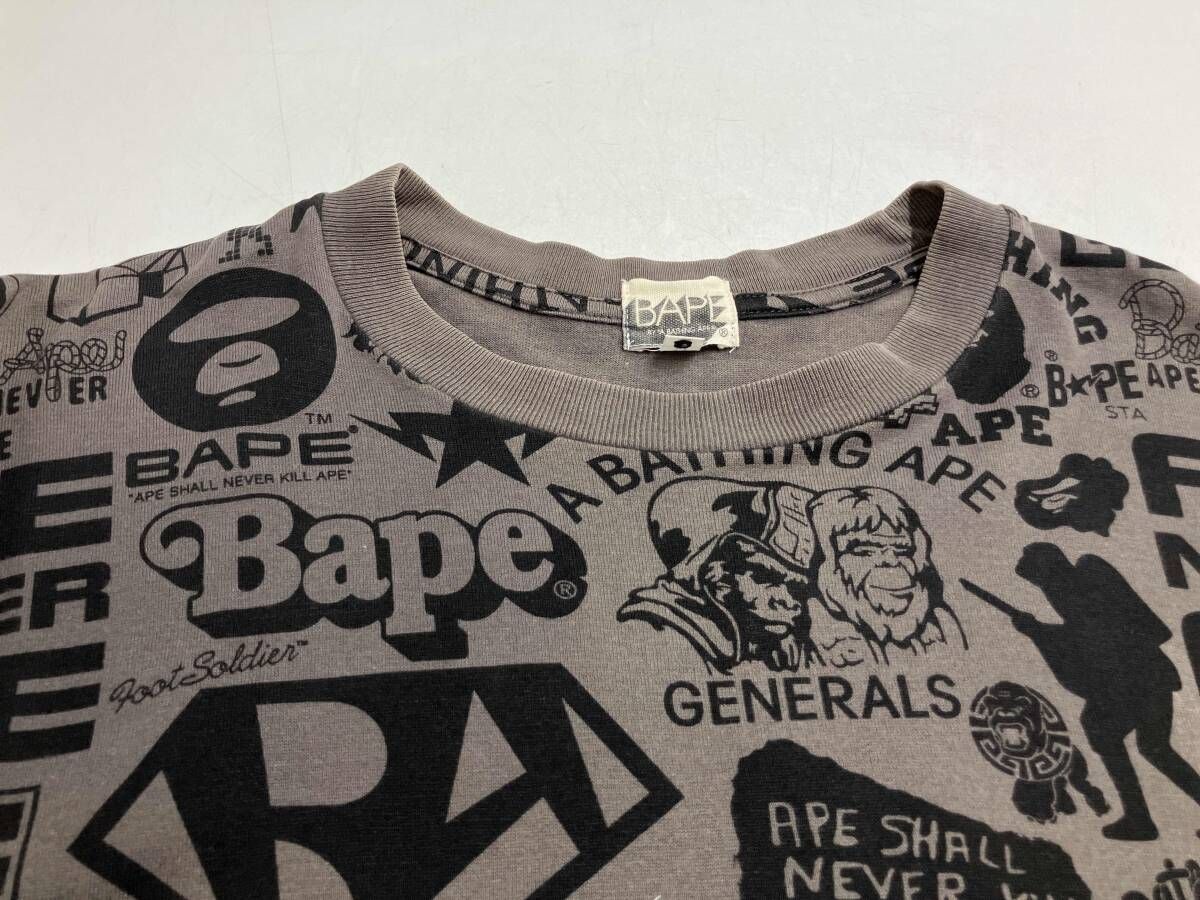 A BATHING APE アベイシングエイプ Tシャツ メンズサイズ L 猿の惑星総