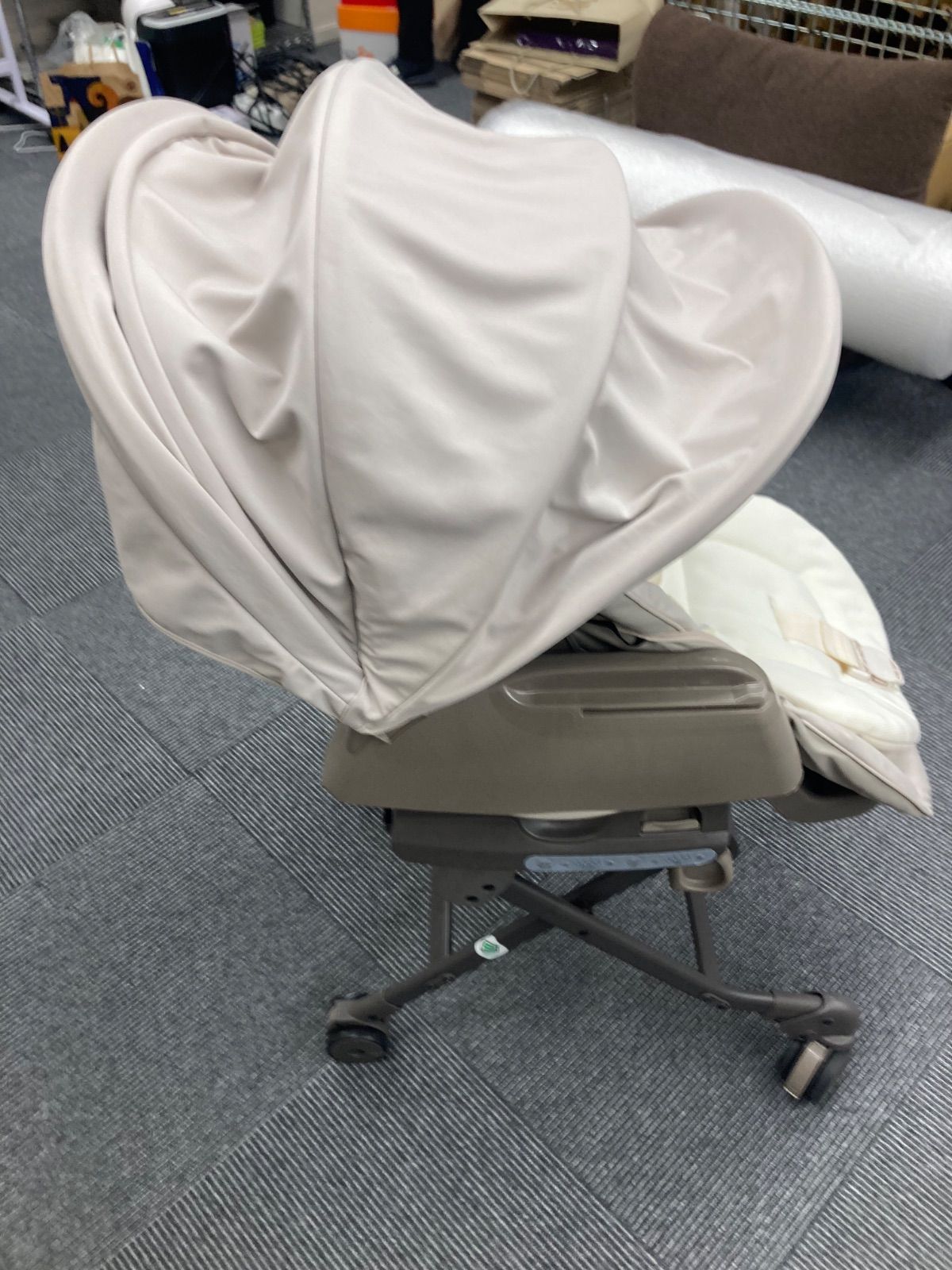 0 コンビ ネムリラ AUTO SWING LM ミントグレー 電動ハイローチェア