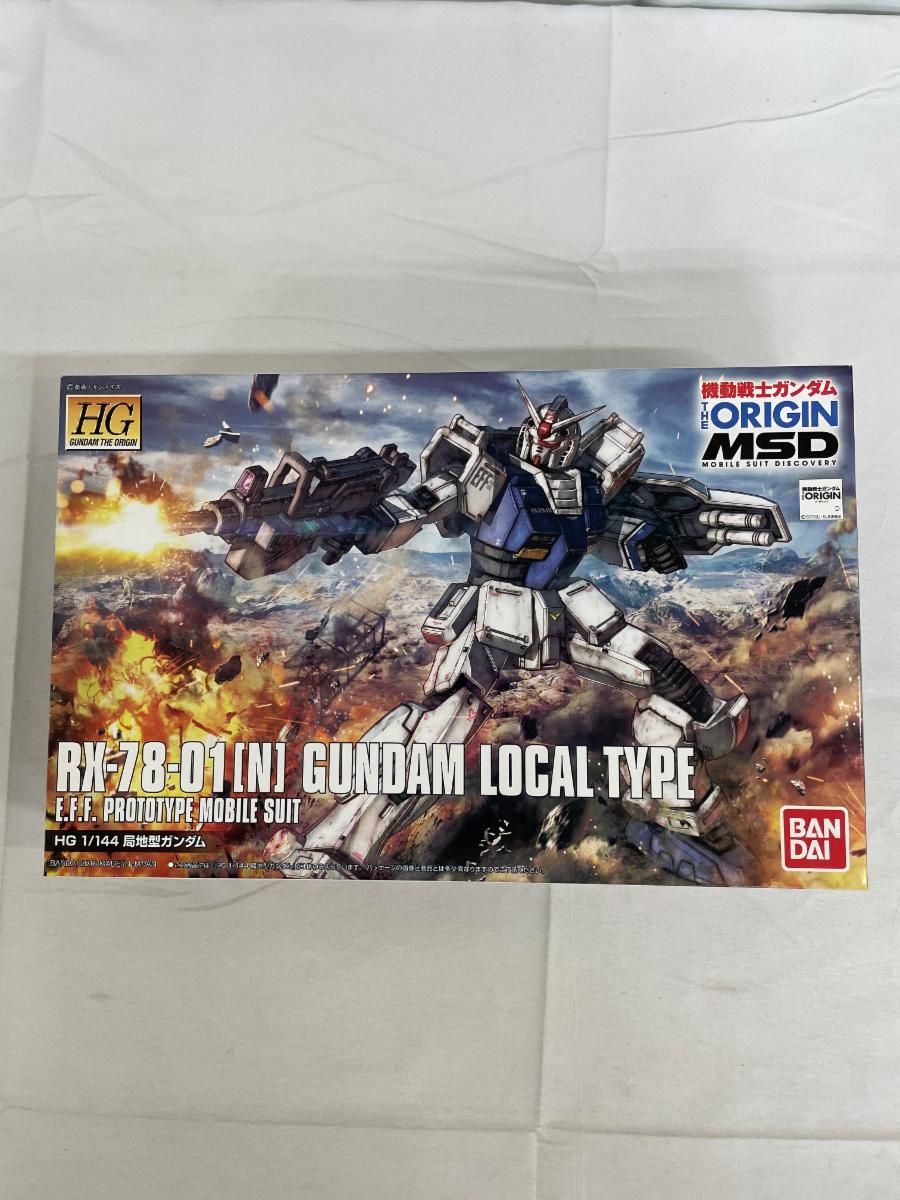未開封】ガンプラ HG 機動戦士ガンダム THE ORIGIN MSD 局地型ガンダム