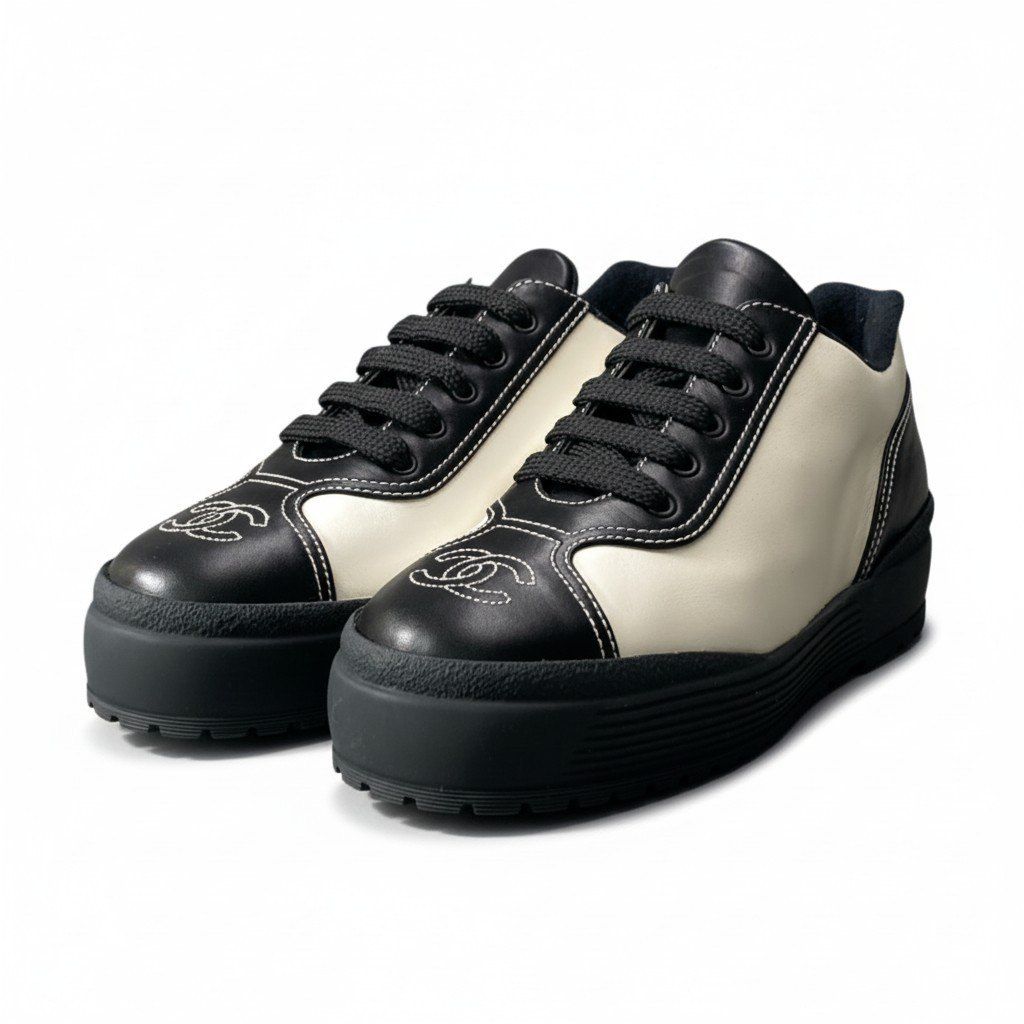 c4 CHANEL シャネル Vintage ココマーク スニーカー ローカット