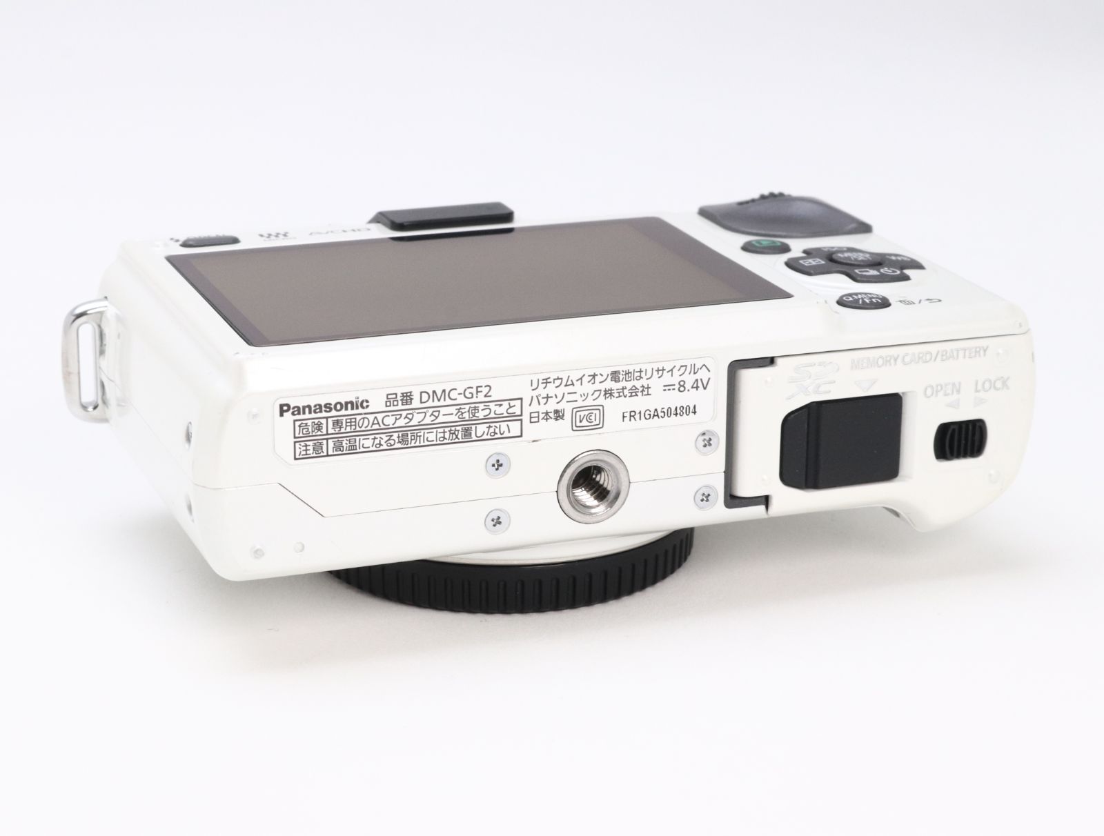 AB+ (良品) Panasonic パナソニック LUMIX DMC-GF2 ボディ ホワイト