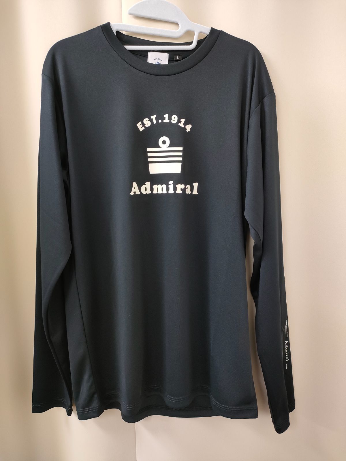 アドミラル2026春夏最新作 ドライシルキーロングスリーブTシャツTEE