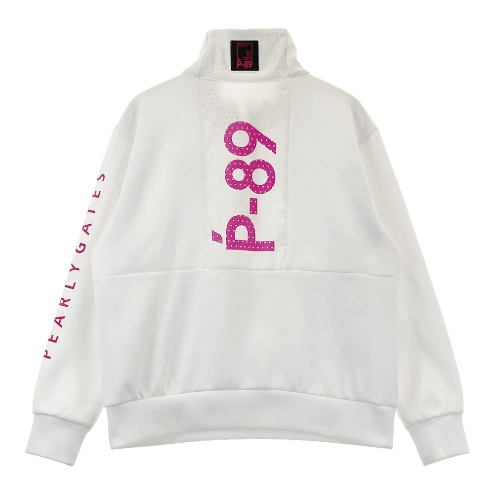 サイズ：0 PEARLY GATES パーリーゲイツ ハーフジップ スウェット