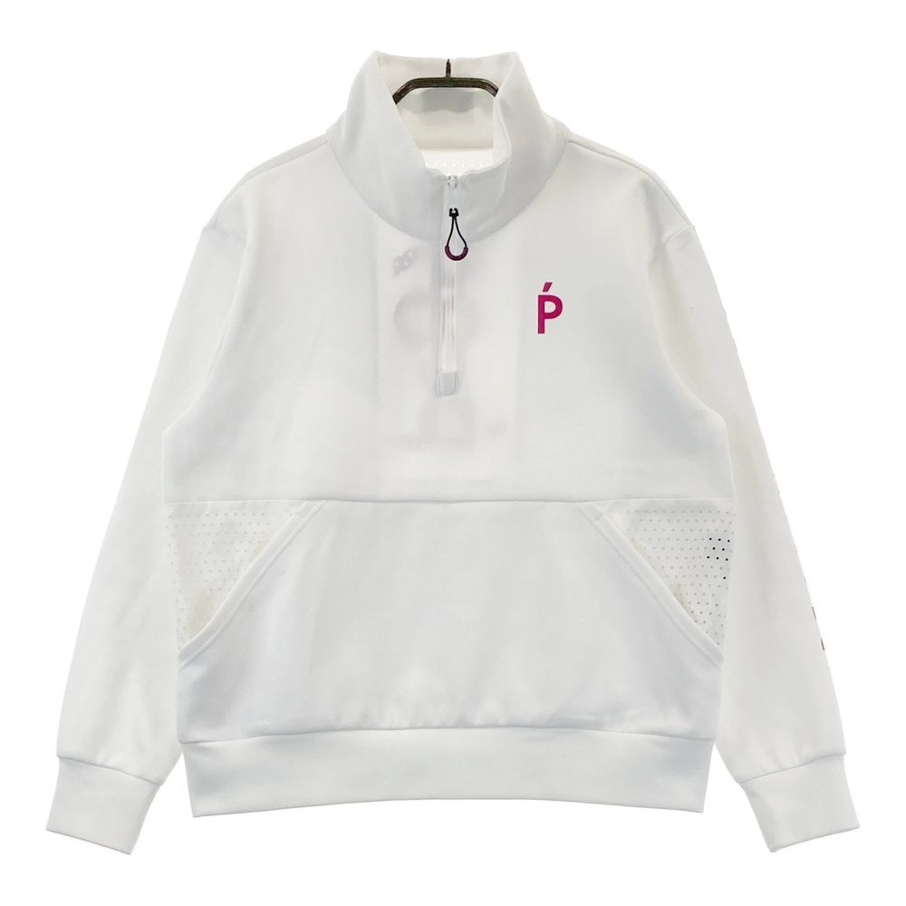 サイズ：0 PEARLY GATES パーリーゲイツ ハーフジップ スウェット