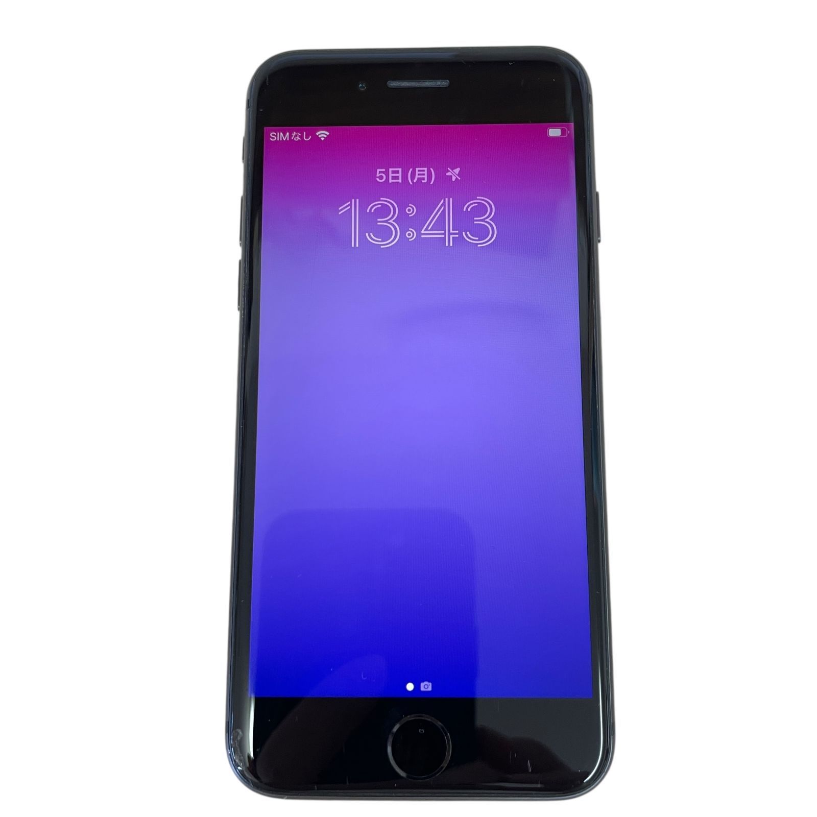 iPhone 8 64GB ブラック 中古 docomo 画面キズ - メルカリ