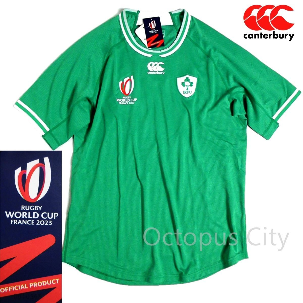 メンズ M / L / XL / 2XL 未使用 カンタベリー ラグビー RWC 2023