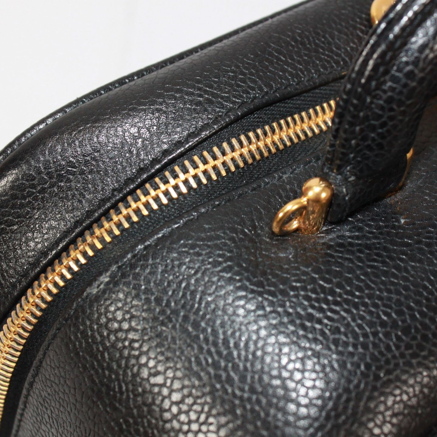 CHANEL シャネル バニティバッグ ココマーク A07061 ハンドバッグ 