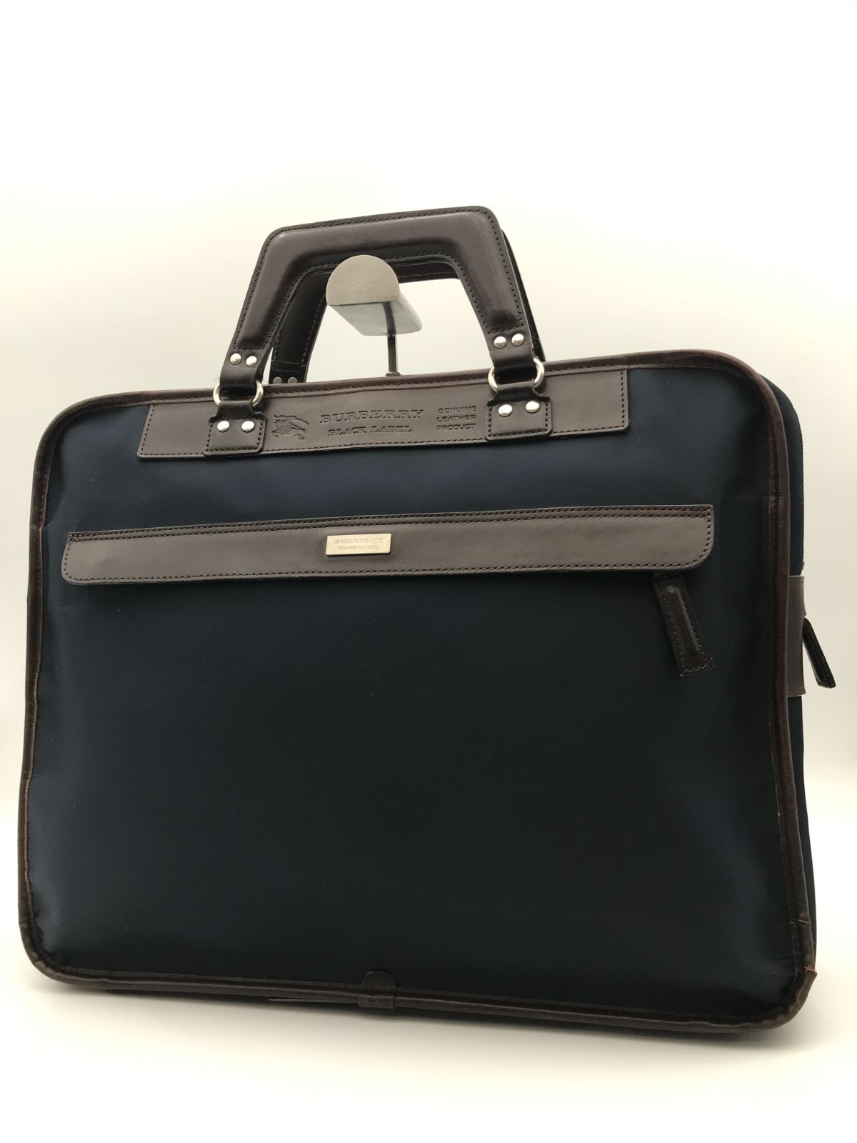 BURBERRY　バーバリーブラックレーベル　ビジネスバッグ　ナイロン×レザー　601