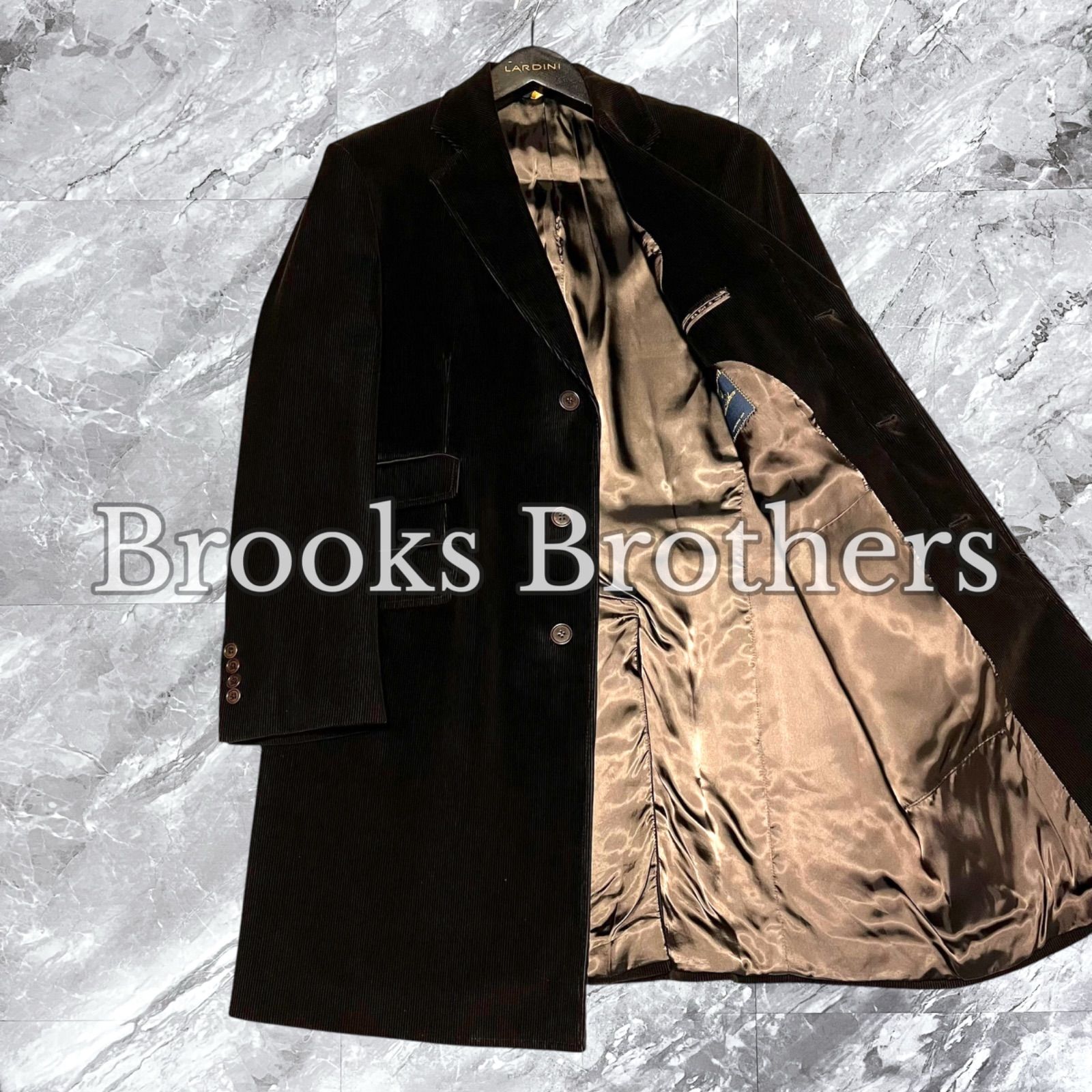 極美品 Brooks Brothers ブルックスブラザーズ チェスターコート