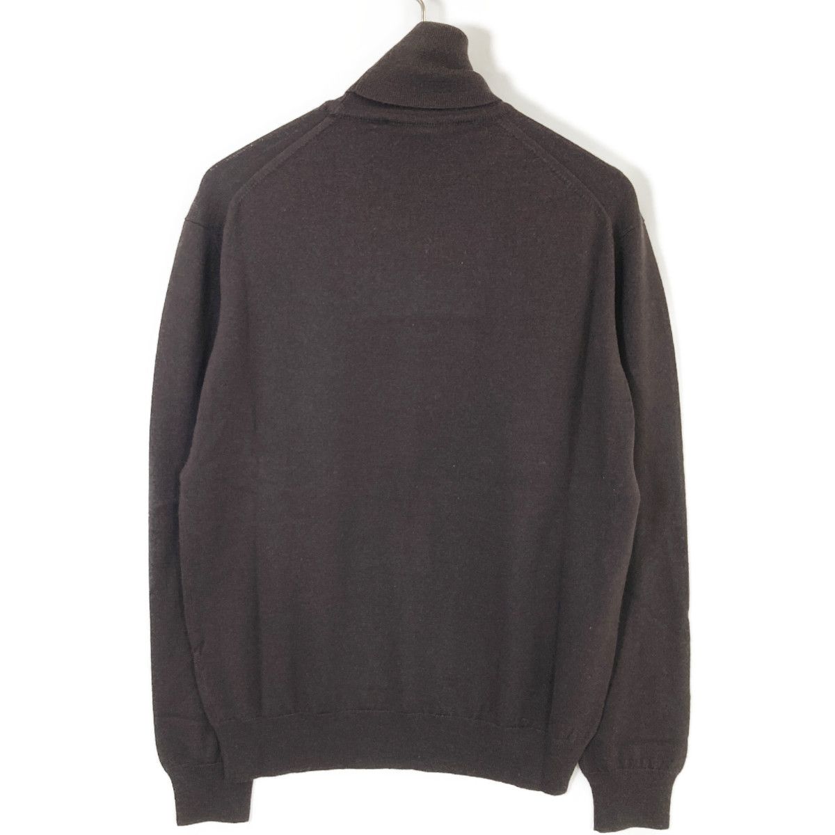 GUCCI グッチ ﾌﾞﾗｳﾝ ｶｼﾐﾔｼﾙｸ ﾀｰﾄﾙﾈｯｸﾆｯﾄ M - メルカリ