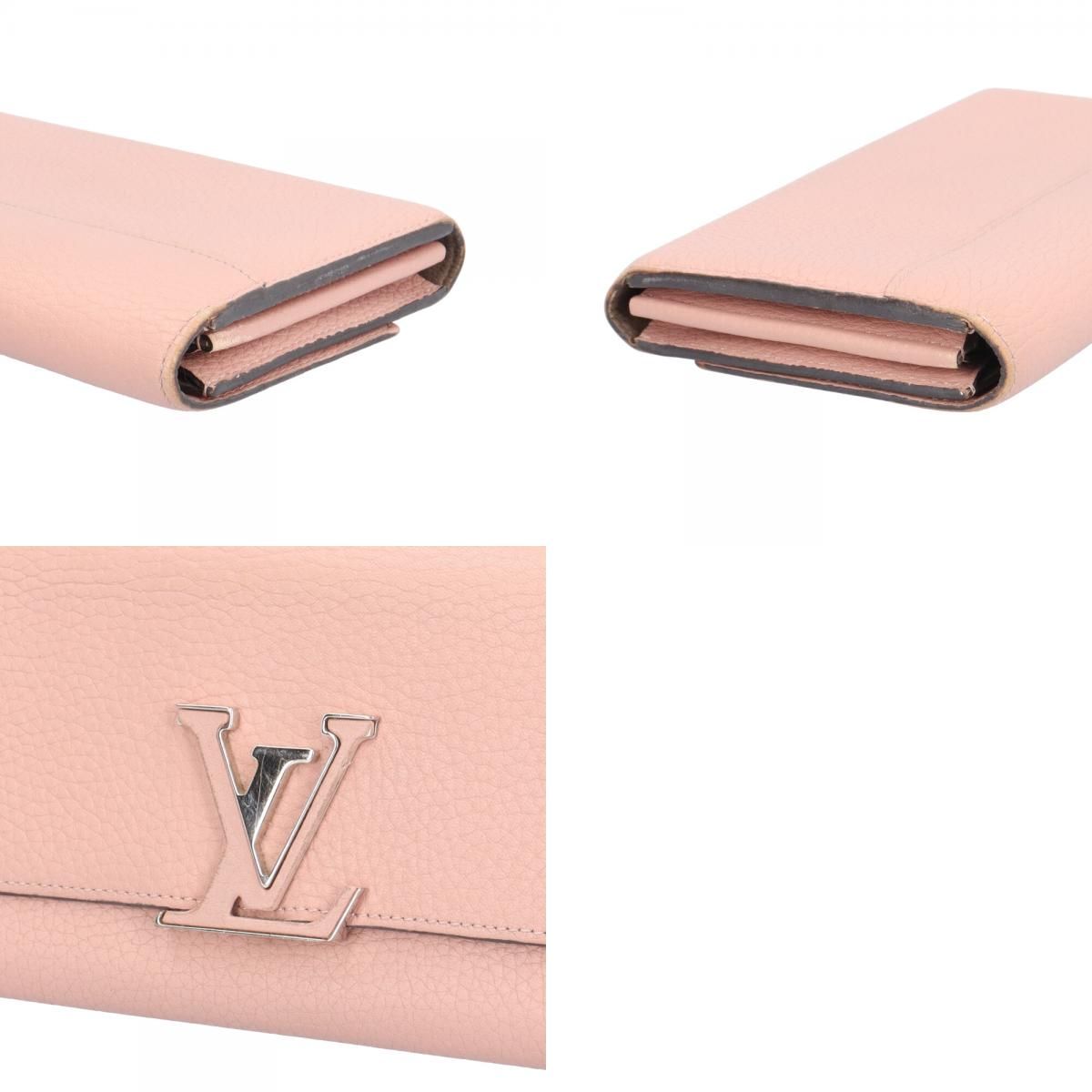 ルイヴィトン ポルトフォイユカプシーヌ 長財布 トリヨンレザー M61250