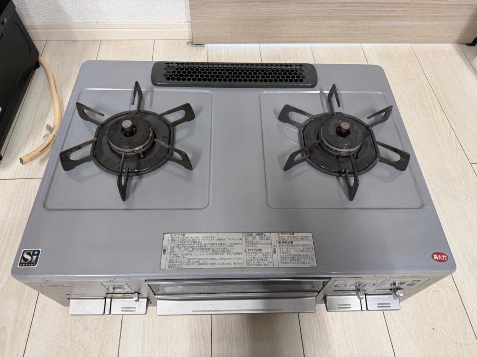 ノーリツ　LPガス　LW2261TR   ガスコンロ　ガステーブル ノーリツ LW2261TR 都市ガス ガスコンロ ガステーブル｜Yahoo!フリマ
