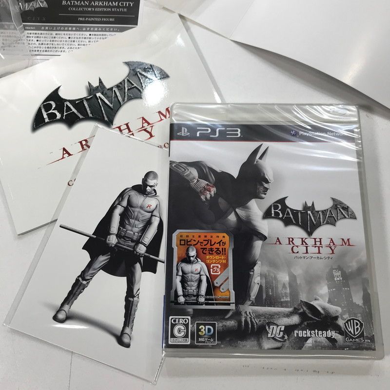 中古品】 PS3 バットマン アーカム・シティ コレクターズエディション