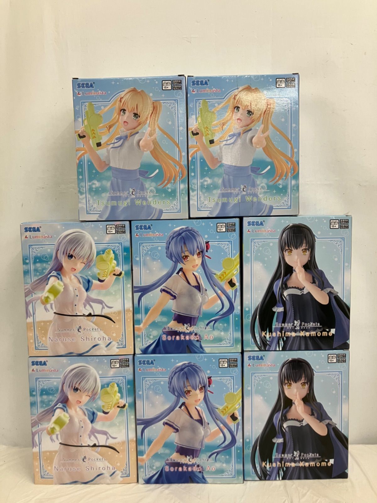 未開封 Summer Pockets Luminasta フィギュア 鳴瀬 しろは 空門 蒼