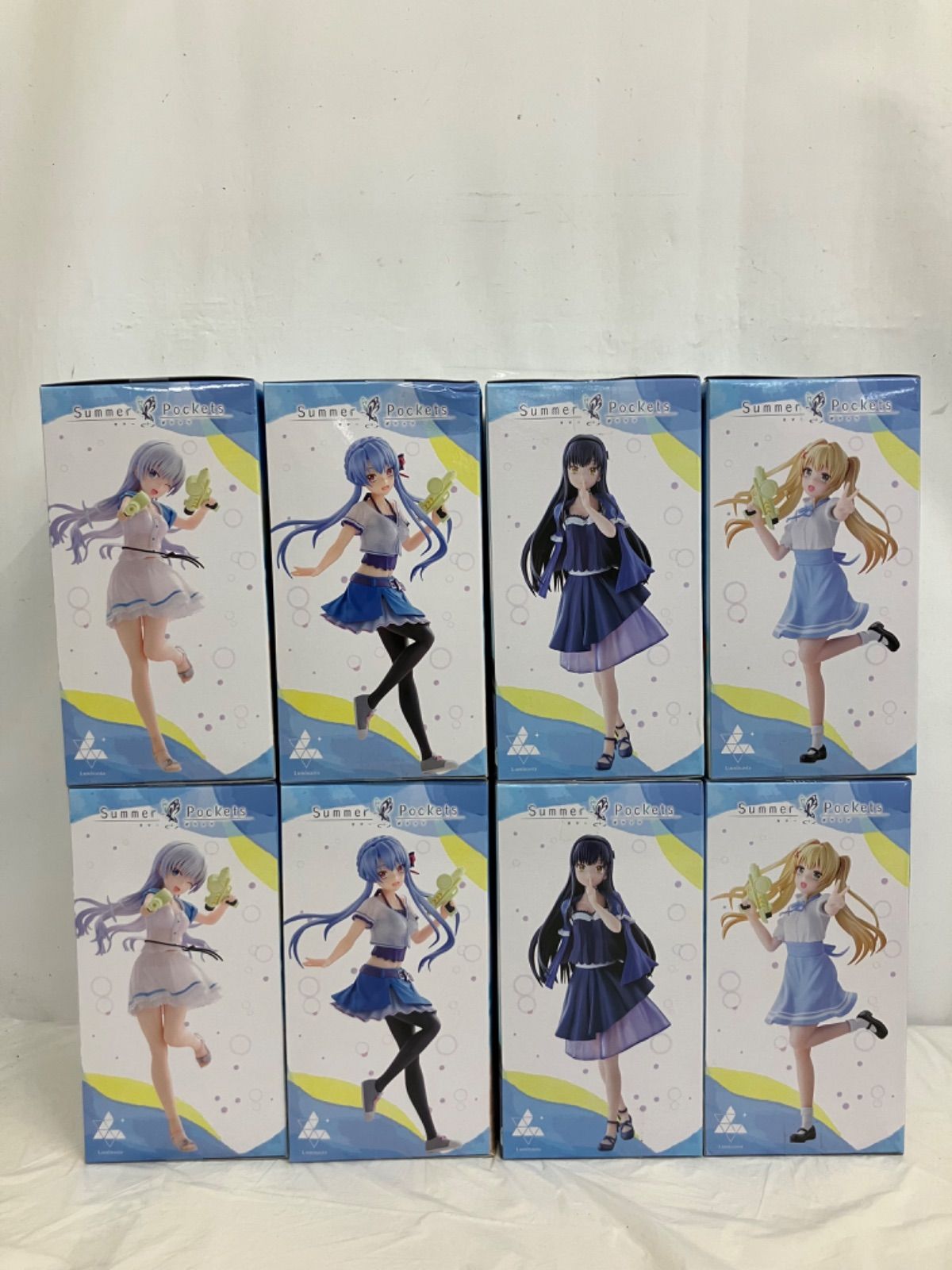 未開封 Summer Pockets Luminasta フィギュア 鳴瀬 しろは 空門 蒼
