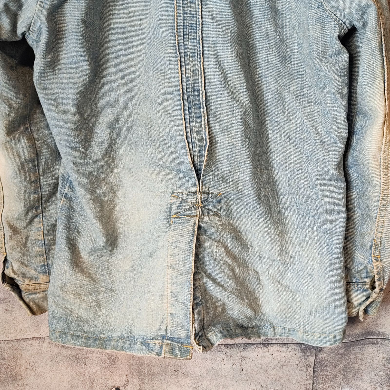 希少 N.HOOLYWOOD × Lee 別注 デニム サファリジャケット 裏ボア M-65 