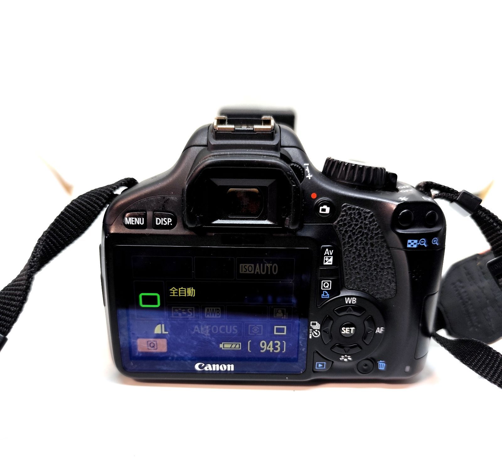 キヤノンのデジタル一眼レフカメラ「EOS Kiss X4」カメラ本体、EF-S18 