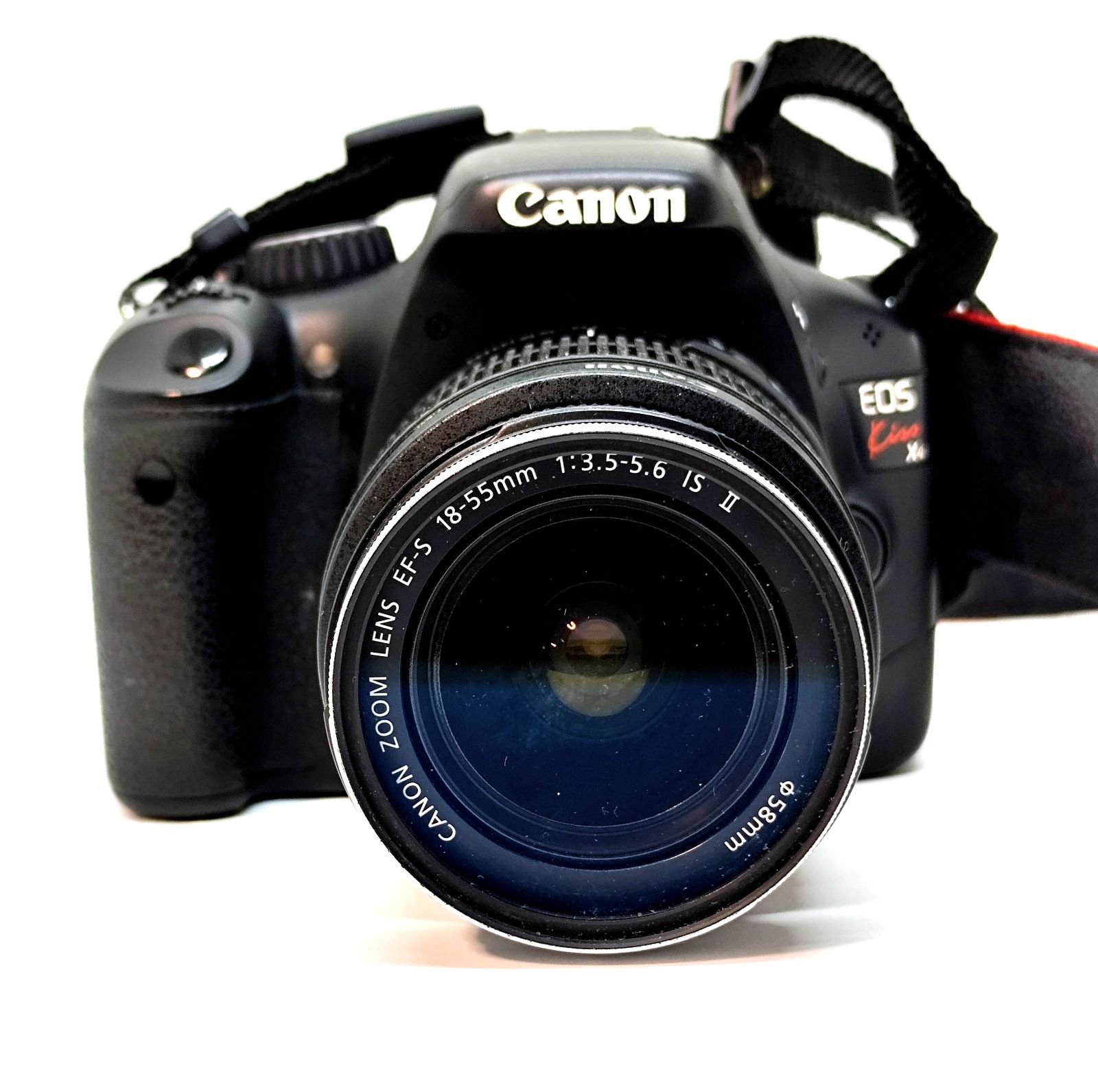 キヤノンのデジタル一眼レフカメラ「EOS Kiss X4」カメラ本体、EF-S18 