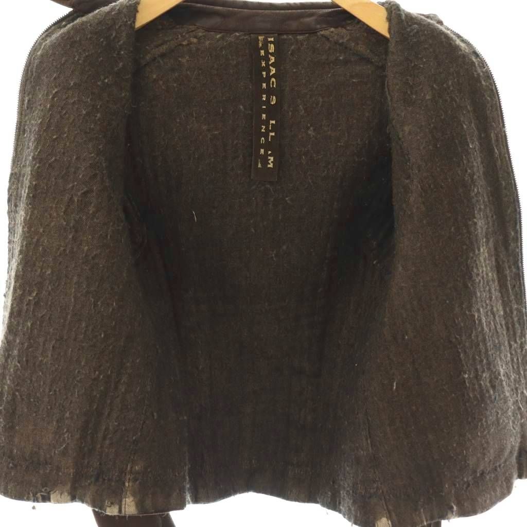 アイザックセラム ISAAC SELLAM ラムレザージャケット ライダース