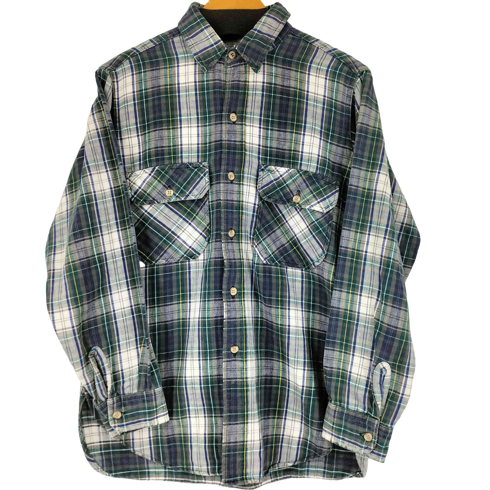 ウールリッチ WOOLRICH 70S チェック柄 L/S シャツ メンズ 表記無