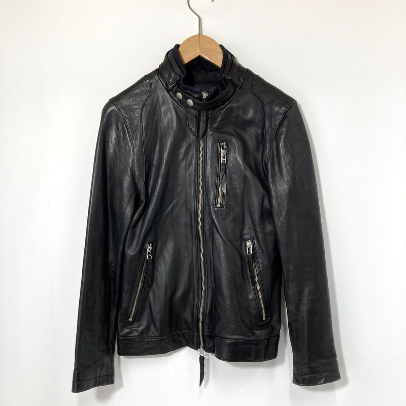 Collective コレクティブ ライダイース レザージャケット シングル 