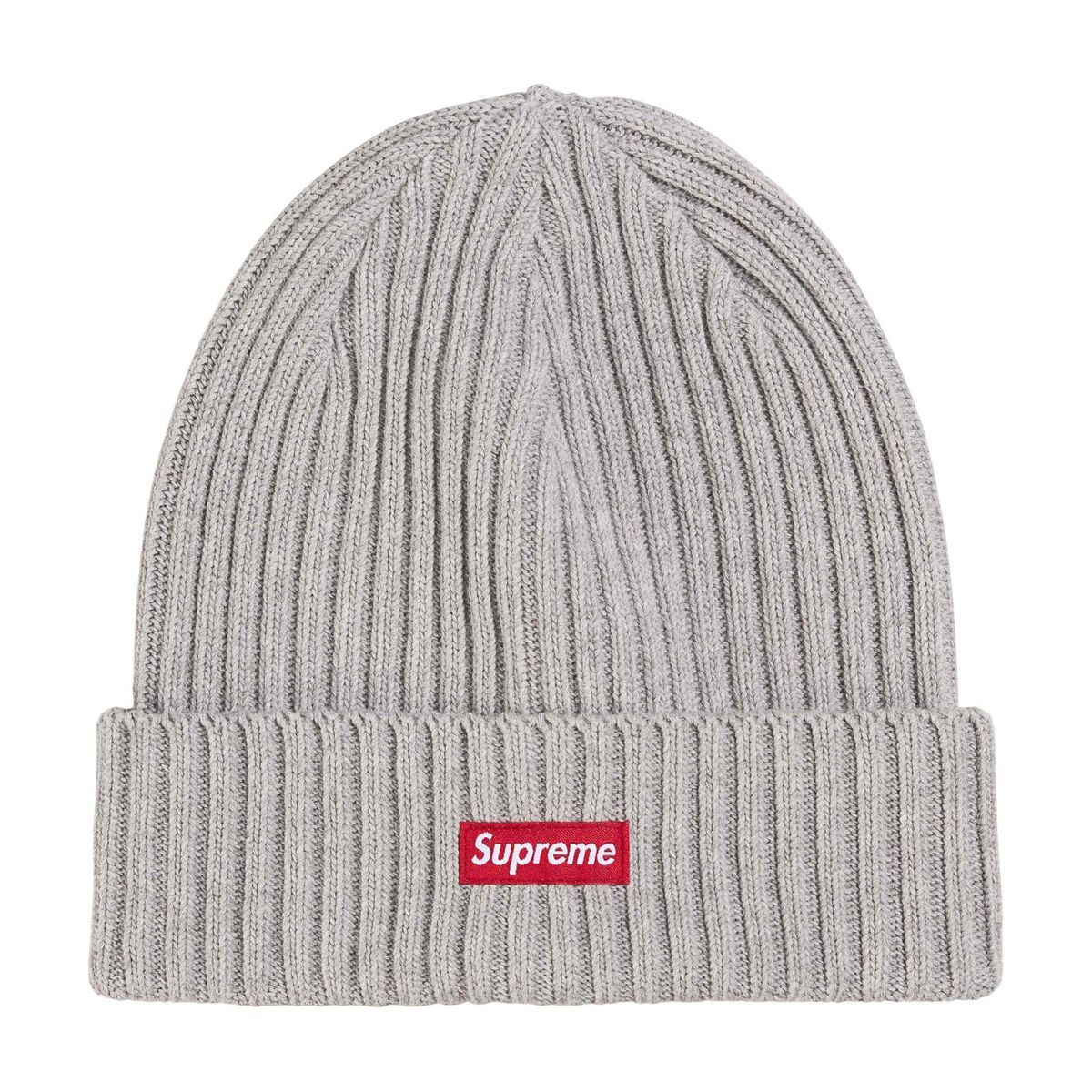 ネコポス送料無料☆26SS Supreme Overdyed Beanie Heather Grey