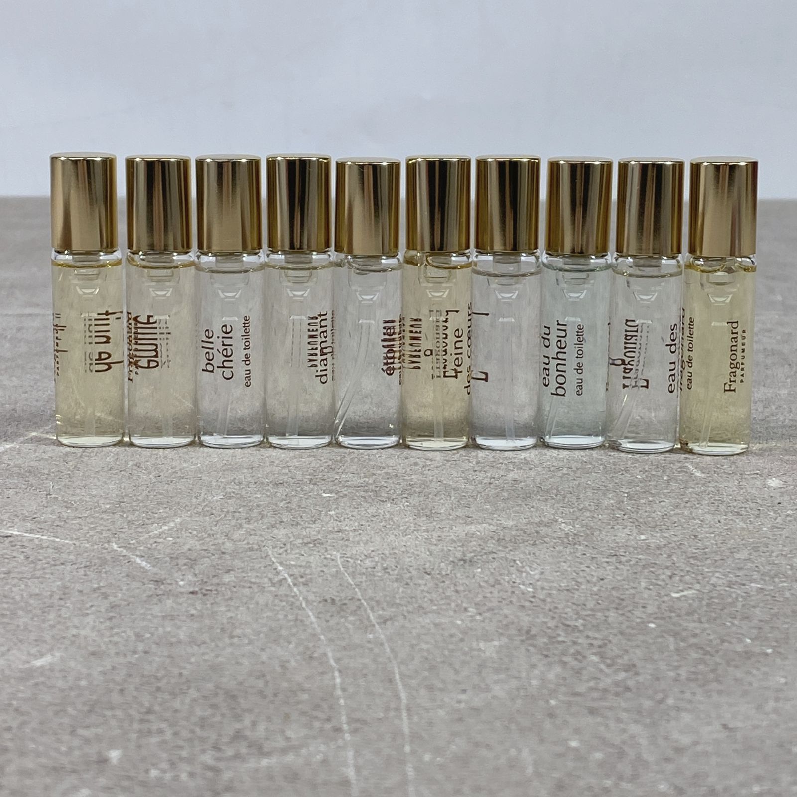 FRAGONARD フラゴナール ミニチュア 香水 4ml 10本セット PARFUMEUR 箱