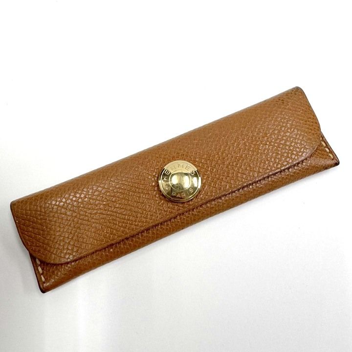 HERMES エルメス コーム ケース付き バッファロホーン×クシュベル