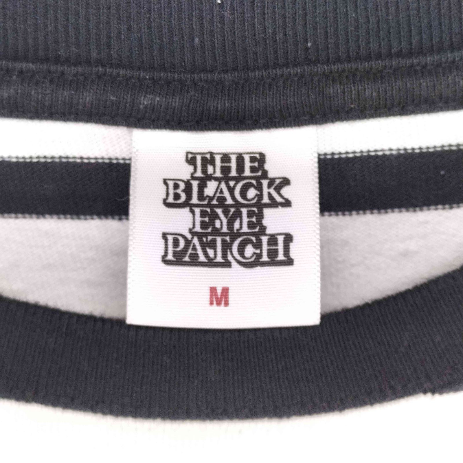 ザブラックアイパッチ THE BLACK EYE PATCH HWC LABEL STRIPED L/S TEE