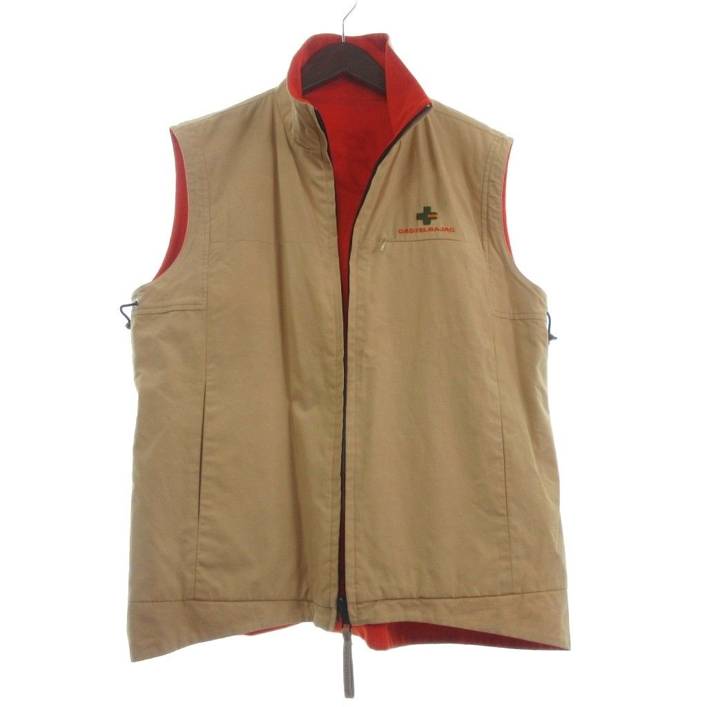 カステルバジャック CASTELBAJAC SPORT リバーシブルベスト ベージュ