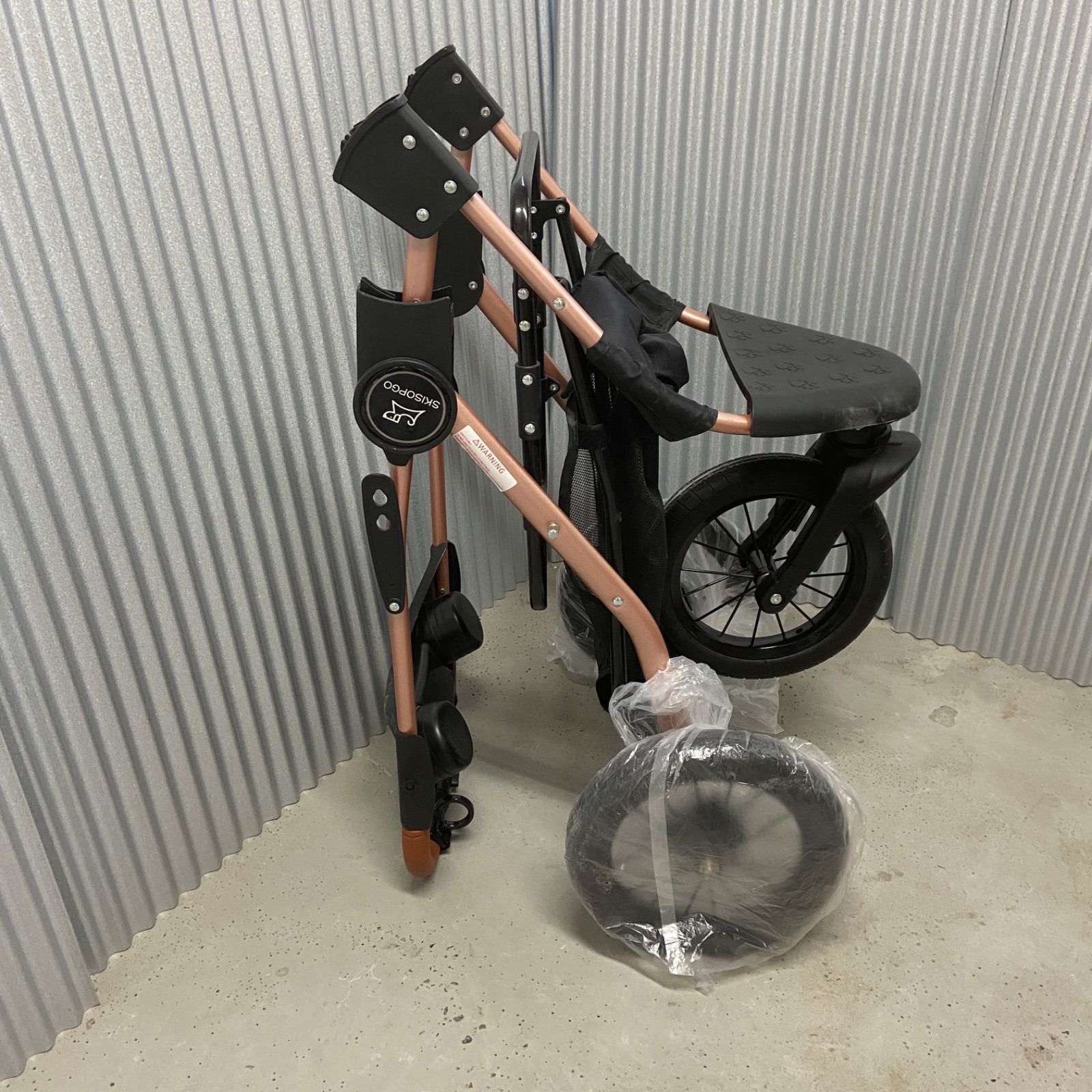 引取限定】SKISOPGO ペットバギー 3輪タイプ ペットカート 分離型 犬用