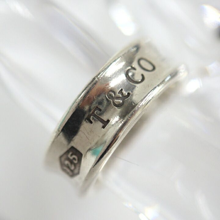 Tiffany＆Co. ティファニー ナローリング 指輪 1837 SV925 シルバー