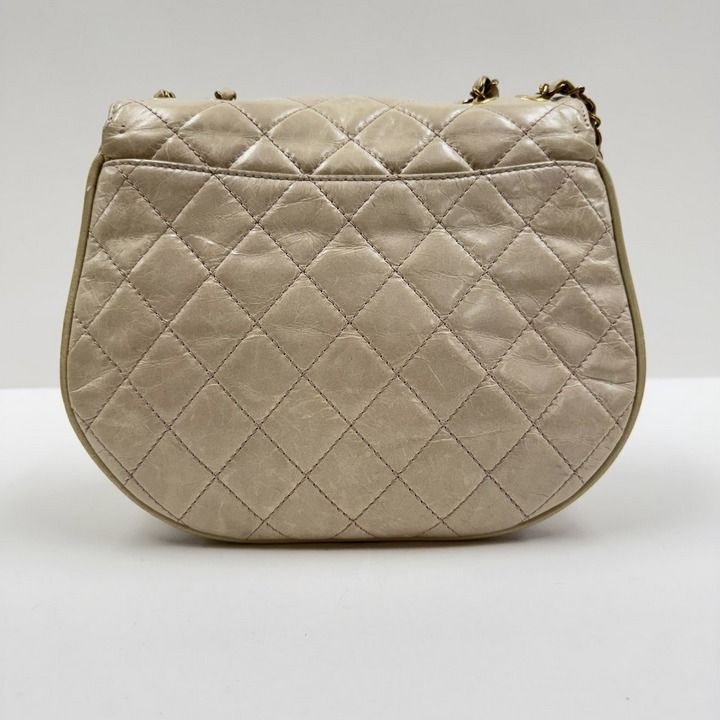 CHANEL シャネル フラップダブル チェーンショルダーバッグ カーフ