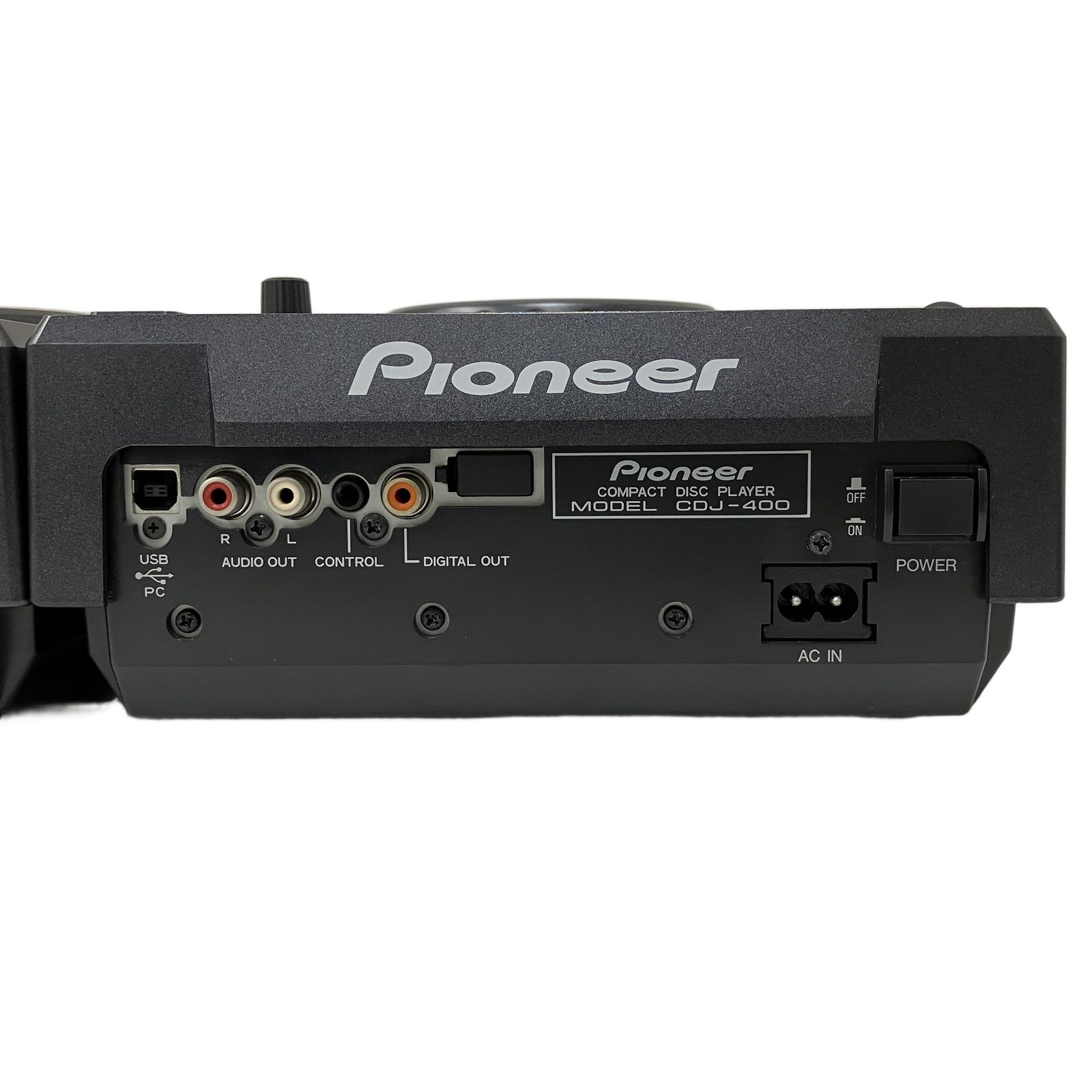 Pioneer CDJ-400 2台セット パイオニア DJ用CDプレーヤー USB対応 音響