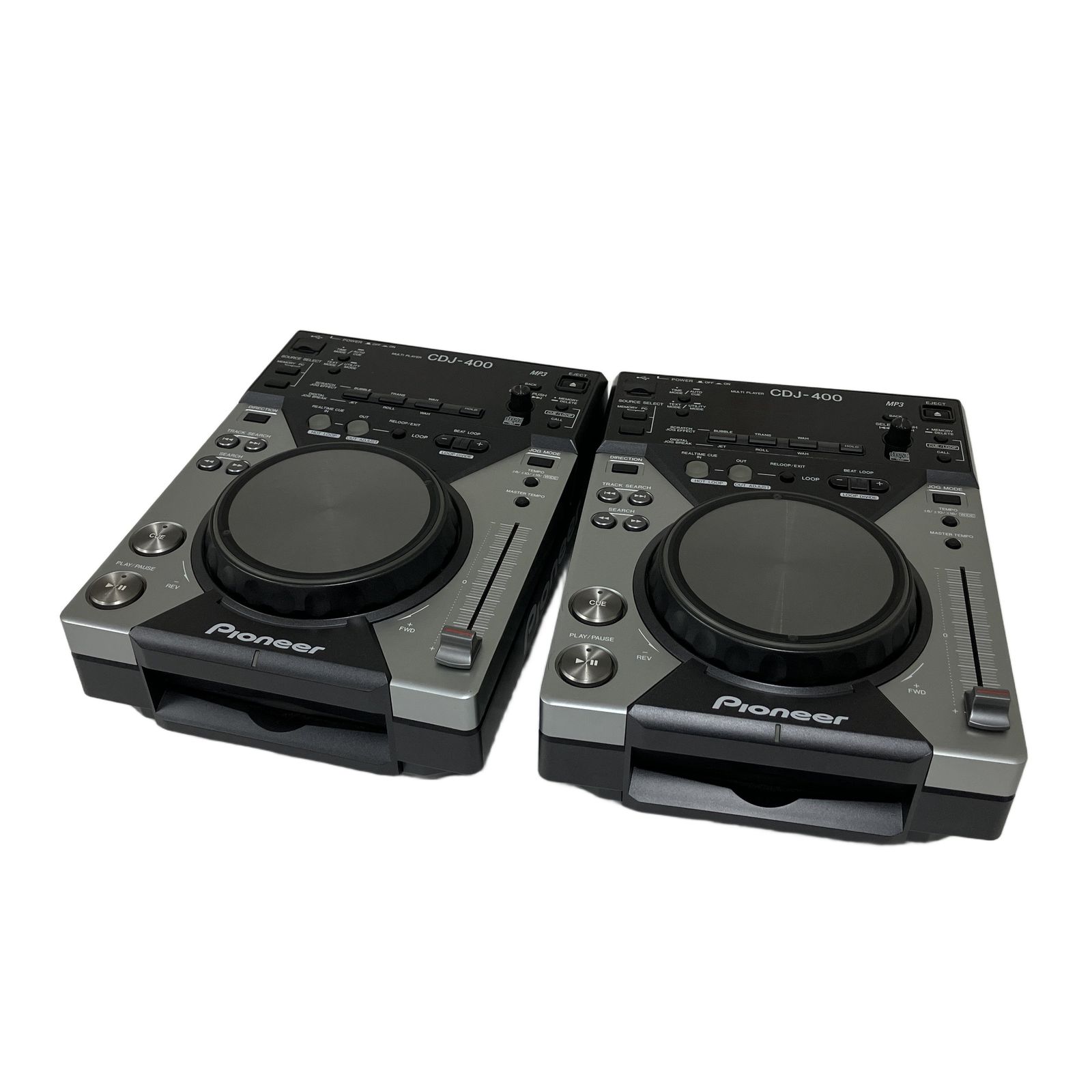 Pioneer CDJ-400 2台セット パイオニア DJ用CDプレーヤー USB対応 音響