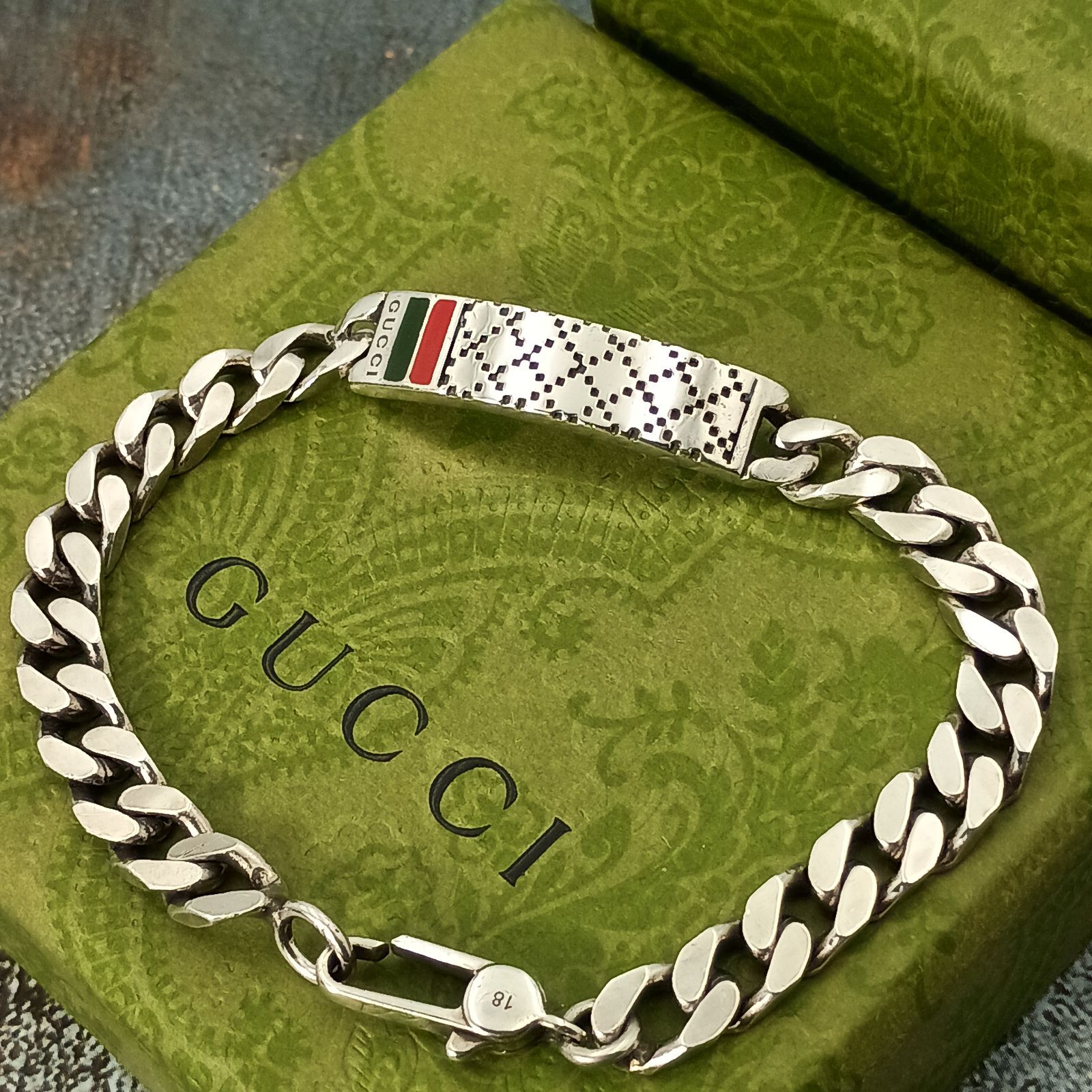 GUCCI グッチ ディアマンティッシマ 喜平 ブレスレット シェリーライン