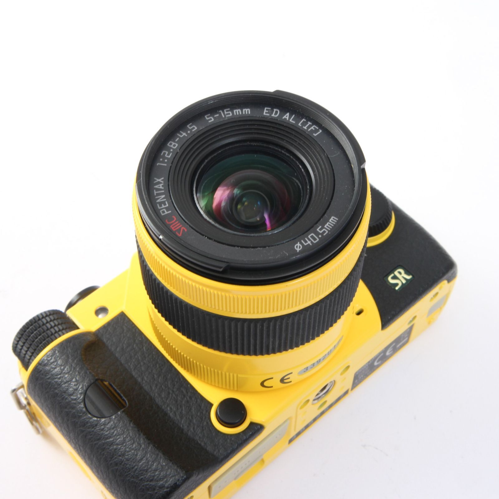 PENTAX ペンタックス Q7 イエロー + SMC PENTAX 5-15mm F2.8-4.5 ED AL