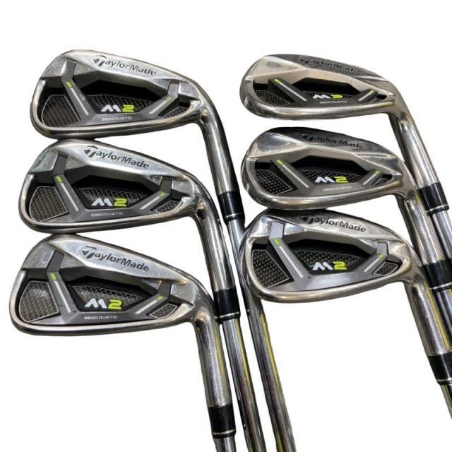 中古】 テーラーメイド M2(2017) 6S USA アイアンセット IR RE-AX 88